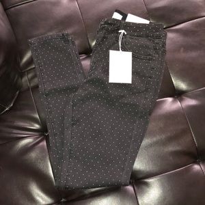 Kan Can High Rise Ankle Skinny Pants
